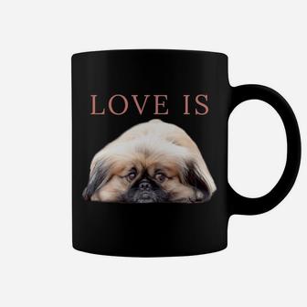 Pekingese Shirt Dog Mom Dad Pekinese Clothes Love Pet Tee Coffee Mug | Crazezy