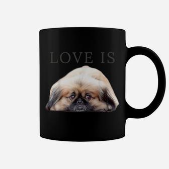 Pekingese Shirt Dog Mom Dad Pekinese Clothes Love Pet Tee Coffee Mug | Crazezy AU