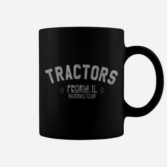 Peoria Tractors Old School Baseball Coffee Mug | Crazezy CA
