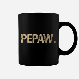 Pepaw Gift From Granddaughter Grandson Best Pepaw Ever Coffee Mug | Crazezy