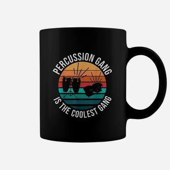 Percussion Gang Music Drums Bongos Congas Marching Band Coffee Mug | Crazezy CA