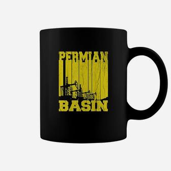 Permian Basin Oilfield Rigger Driller Distressed Coffee Mug - Thegiftio UK