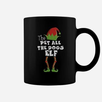Pet All The Dogs Xmas Coffee Mug - Monsterry UK