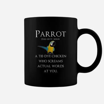 Pet Parrot Definition Coffee Mug | Crazezy UK