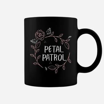 Petal Patrol Flowers Girl Wedding Flower Maid Coffee Mug | Crazezy AU