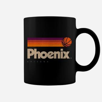 Phoenix Basketball B-Ball City Arizona Retro Phoenix Coffee Mug | Crazezy