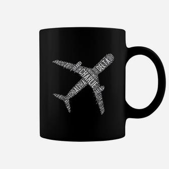 Phonetic Alphabet Airplane Aviation Pilot Coffee Mug | Crazezy