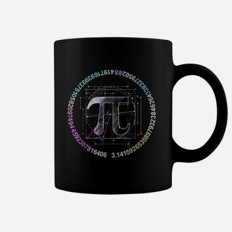 Pi Circle Watercolor For Pi Day Coffee Mug | Crazezy