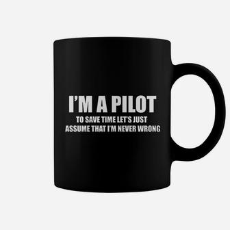 Pilot Flight Coffee Mug | Crazezy UK