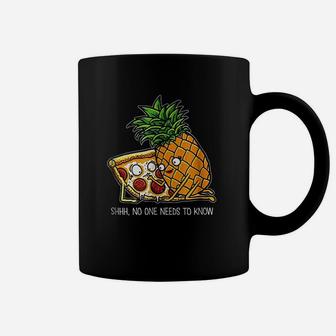 Pineapple Pizza Funny Pepperoni Pizzas Coffee Mug - Thegiftio UK