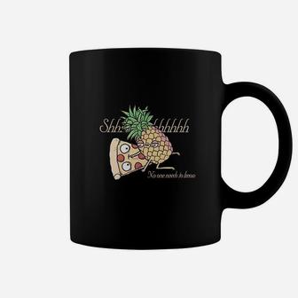 Pineapple Pizza No One Needs To Know Coffee Mug | Crazezy CA
