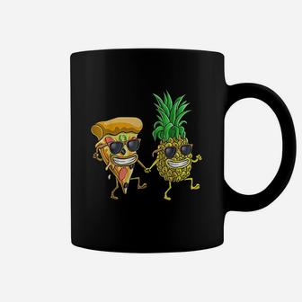 Pineapple Pizza Party Funny Pepperoni Gift Cute Coffee Mug | Crazezy DE