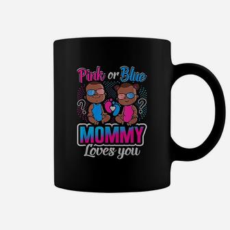 Pink Or Blue Mommy Loves You Gender Coffee Mug - Thegiftio UK