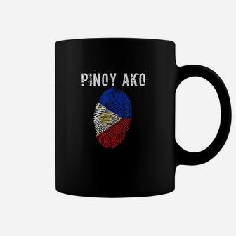 Pinoy Ako Fingerprint Filipino Pinoy Coffee Mug | Crazezy CA