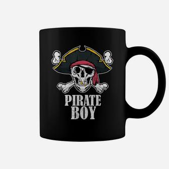Pirate Boy Birthday Jolly Roger Flag Pirate Costume Coffee Mug | Crazezy AU