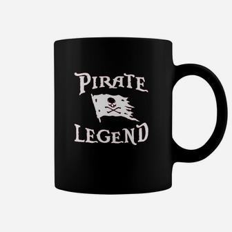 Pirate Legend Jolly Roger Flag Coffee Mug | Crazezy