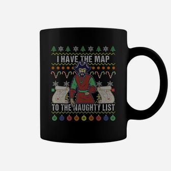 Pirate Ugly Christmas For Matching Couples Coffee Mug | Crazezy UK