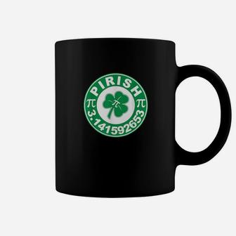 Pirish Irish Pi Pun Saint Patricks Day Pi Coffee Mug - Monsterry