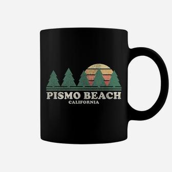 Pismo Beach Ca Vintage Throwback Tee Retro 70S Design Coffee Mug | Crazezy DE
