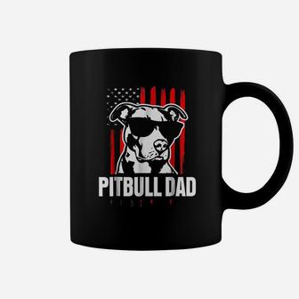 Pitbull Dad American Pit Bull Dog Coffee Mug | Crazezy
