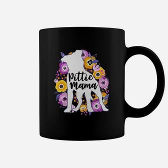 Pitbull Mama Coffee Mug | Crazezy AU