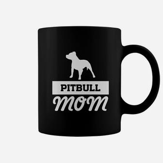Pitbull Mom Coffee Mug | Crazezy
