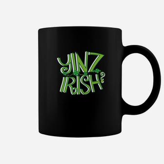 Pittsburgh Saint Patricks Day Yinz Funny St Pattys Coffee Mug - Thegiftio UK