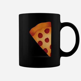 Pizza Pepperoni Slice Of Cheese Topped With Pepperoni Funny Coffee Mug | Crazezy