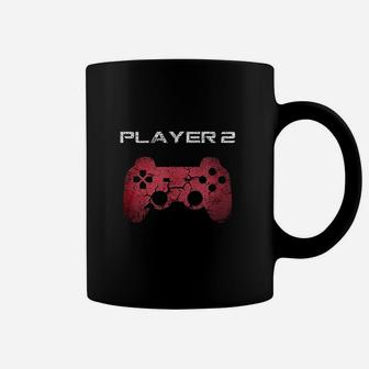Player 1 Player 2 Gamer Gaming Matching Dad Son Couple Gift Coffee Mug | Crazezy