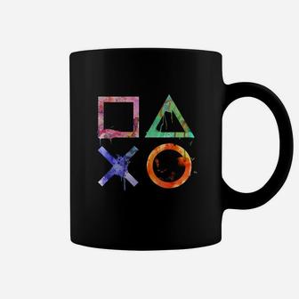 Playstation Watercolor Symbols Coffee Mug - Thegiftio UK