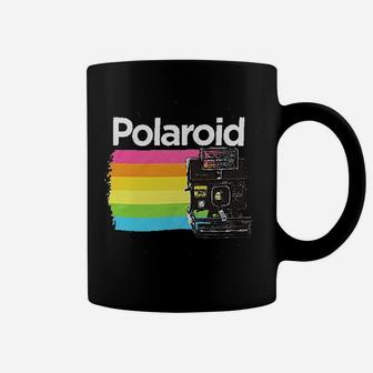 Polaroid Land Camera Color Stripe Coffee Mug | Crazezy