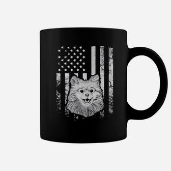 Pomeranian 4Th Of July America Dog Usa Flag Patriotic Coffee Mug - Monsterry