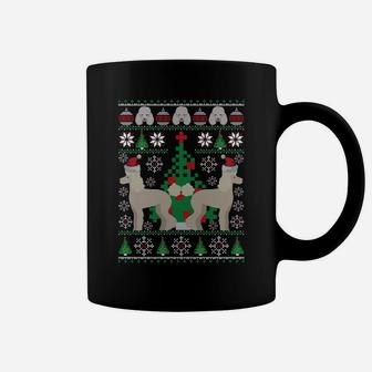 Poodle Ugly Christmas Funny Holiday Dog Lover Xmas Gift Sweatshirt Coffee Mug | Crazezy