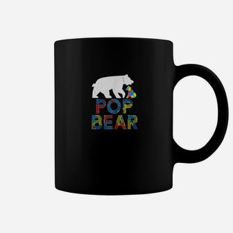 Pop Bear Autism Awareness Proud Autism Coffee Mug - Monsterry