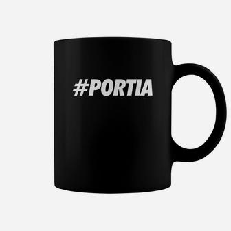 Portia Hashtag Social Network Media Portia Coffee Mug | Crazezy