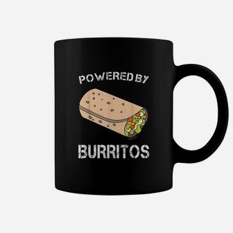 Powered By Burritos Coffee Mug | Crazezy