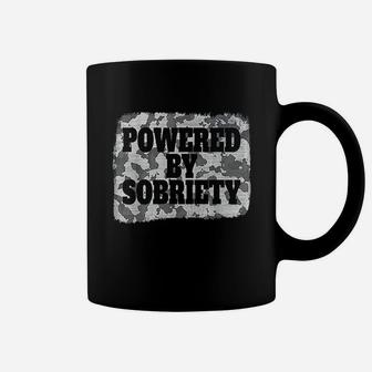 Powered By Sobriety Coffee Mug | Crazezy AU