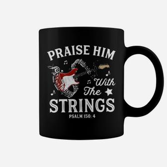 Praise Him With The Strings Coffee Mug - Monsterry AU