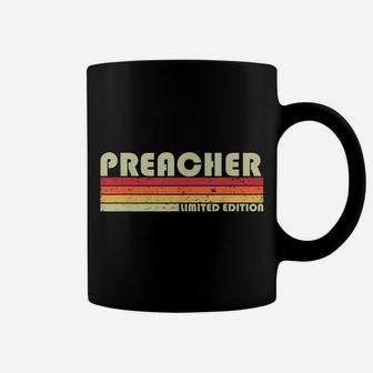 Preacher Funny Job Title Profession Birthday Worker Idea Coffee Mug | Crazezy UK