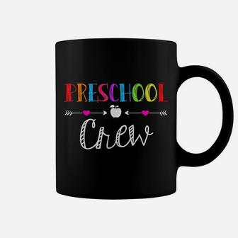 Preschool Crew Teacher Funny First Day Of School Kids Gift Coffee Mug | Crazezy