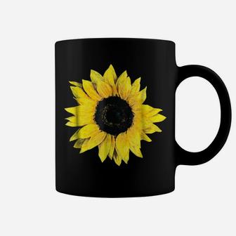 Pretty Oversize Flower Floral Sunflower Graphic Coffee Mug | Crazezy