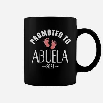 Promoted To Abuela 2021 Grandma Coffee Mug - Thegiftio UK