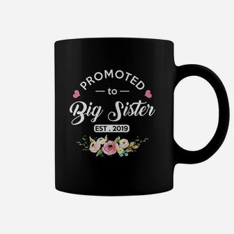 Promoted To Big Sister Est 2019 New Sister To Be Coffee Mug | Crazezy UK