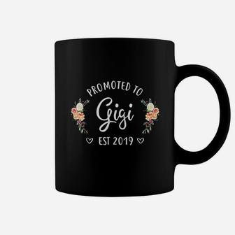 Promoted To Gigi Est 2019 New Grandma Mothers Day Coffee Mug | Crazezy DE
