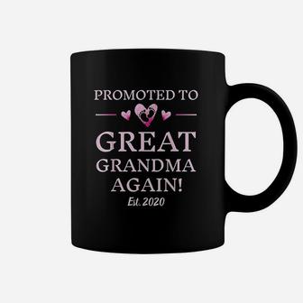 Promoted To Great Grandma Again 2020 Coffee Mug - Thegiftio UK