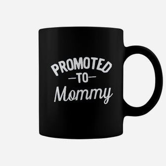 Promoted To Mommy Expectant Or New Mom Coffee Mug | Crazezy