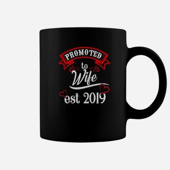 Promoted To Wife 2019 Funny Wife Coffee Mug - Thegiftio UK