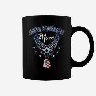 Proud Air Force Mom Shirt Us Air Force Military Women Coffee Mug | Crazezy UK
