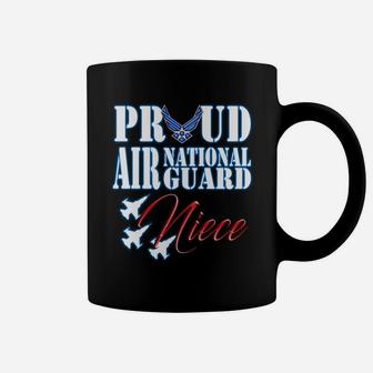 Proud Air National Guard Niece Freedom Day Gift Coffee Mug - Seseable