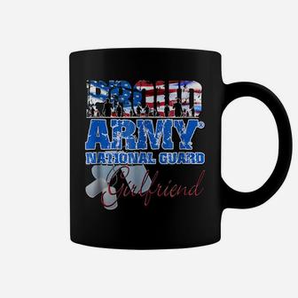 Proud Army National Guard Girlfriend Usa Flag Shirt Women Coffee Mug | Crazezy UK